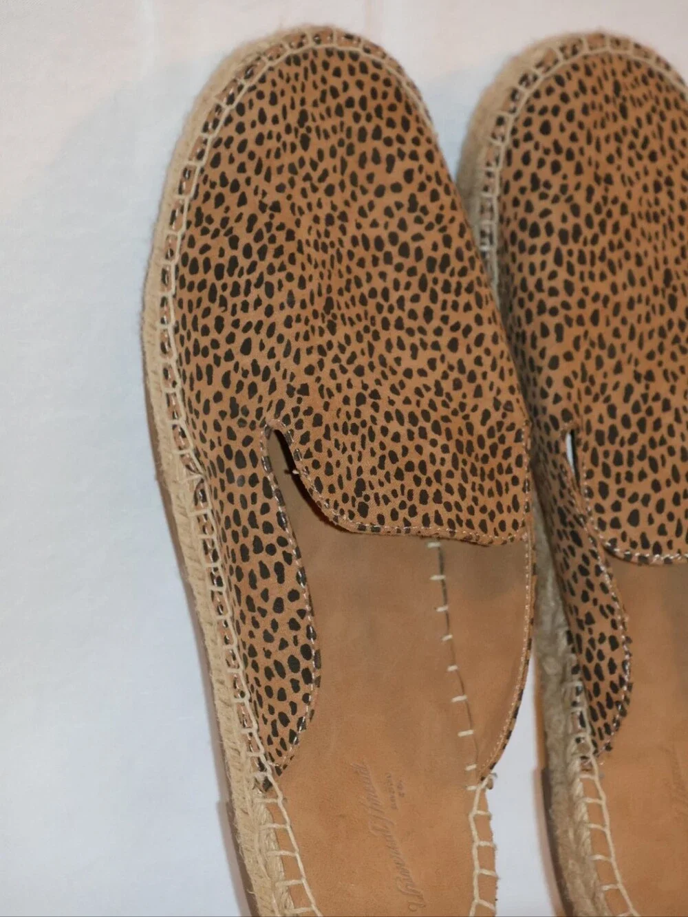 Universal Thread Clara Leopard Print Espadrille Mules.